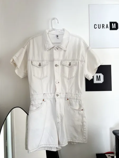 Jardineira jeans Zara