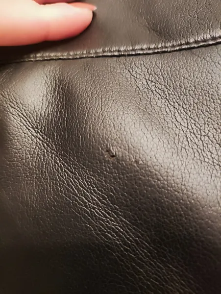 Sobretudo Feminino Couro Fake Preto Inverno