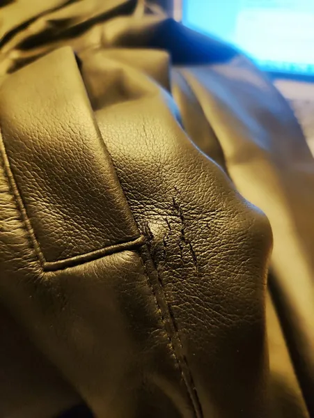 Sobretudo Feminino Couro Fake Preto Inverno