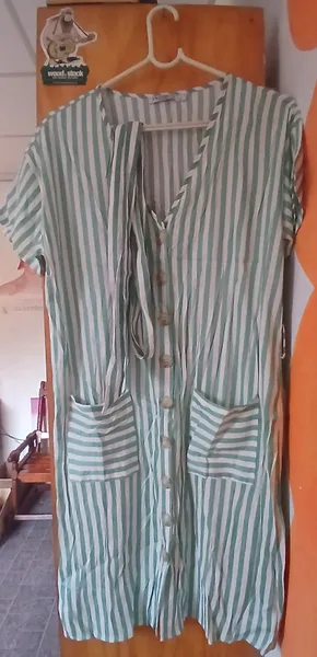 Vestido listrado