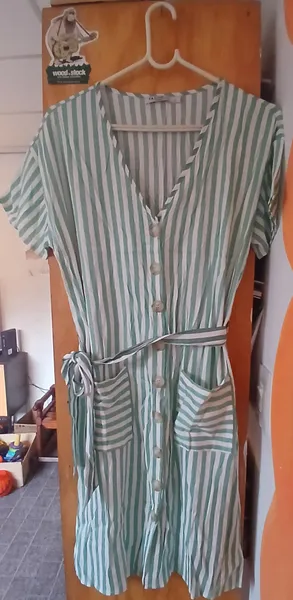 Vestido listrado