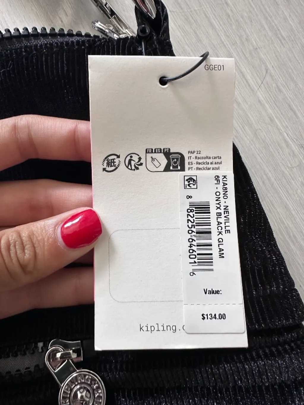 Tote Neville Onyx Black Glam