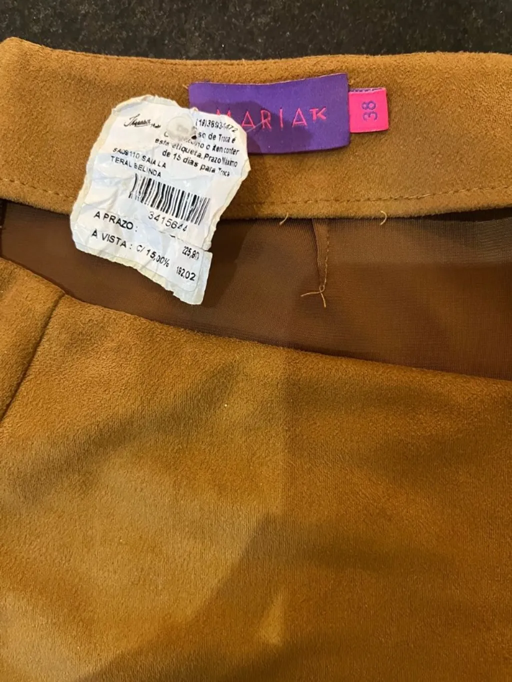 Saia Camurça Maria TK