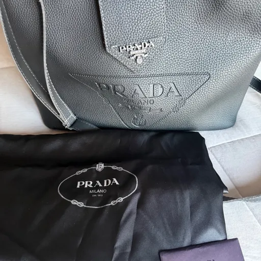 bolsa tote bag preta prada