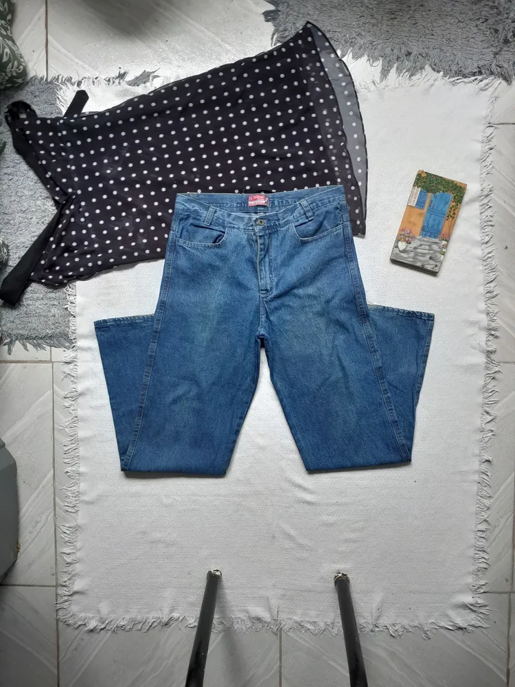 calça jeans masculina -vintage