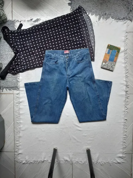 calça jeans masculina -vintage