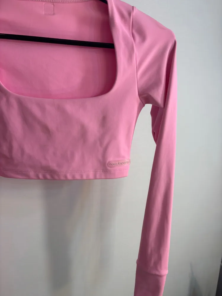 cropped rosa imperial PP