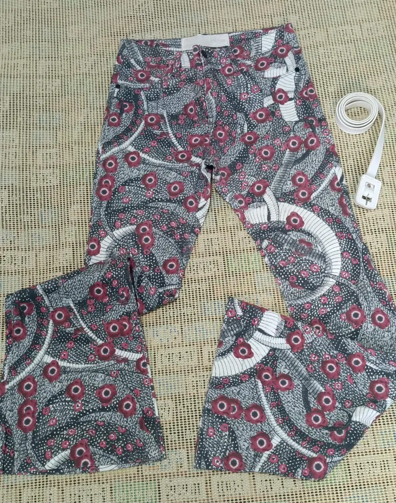 Calça canelada flare Reserva