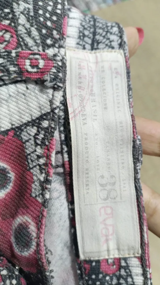 Calça canelada flare Reserva