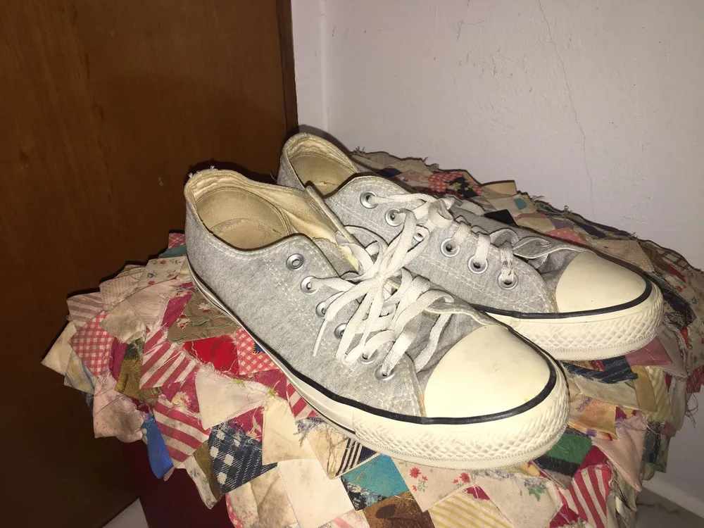 Converse all star cinza