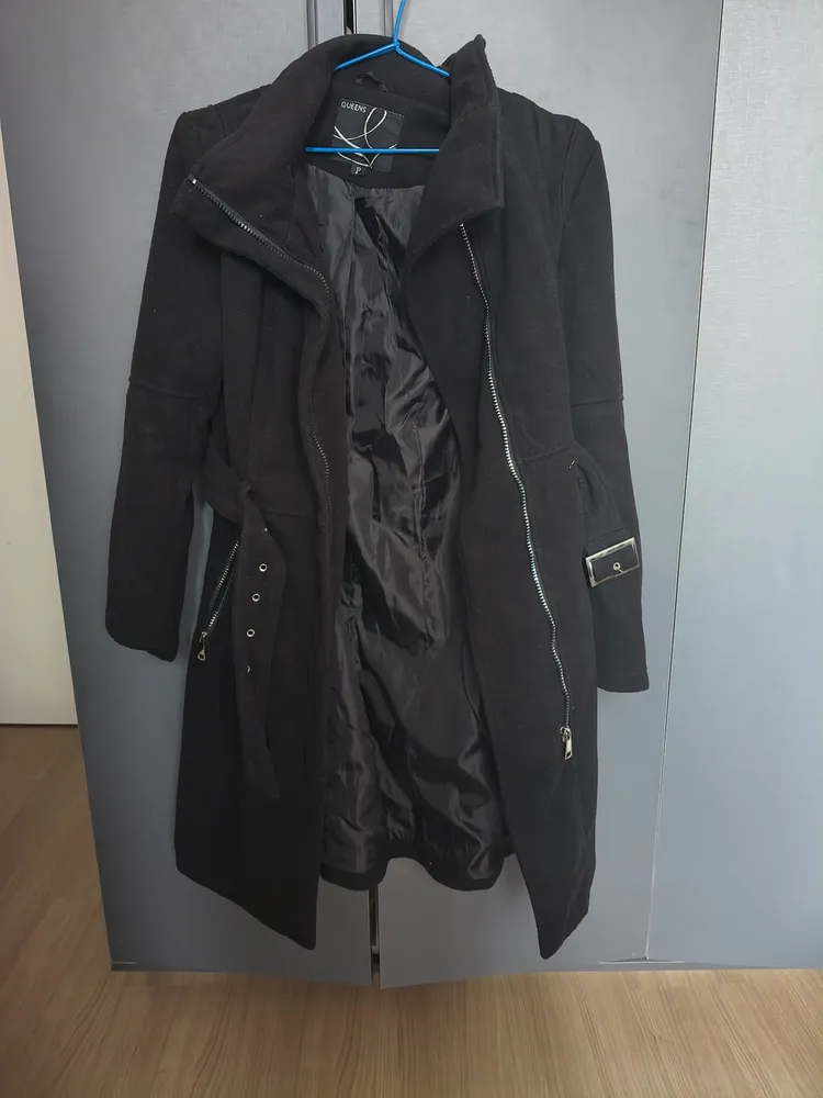 SOBRETUDO DE LÃ PRETO