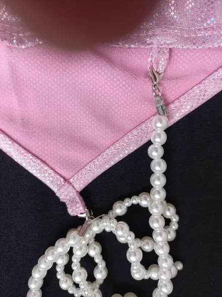 VESTIDO GLITTER ROSA