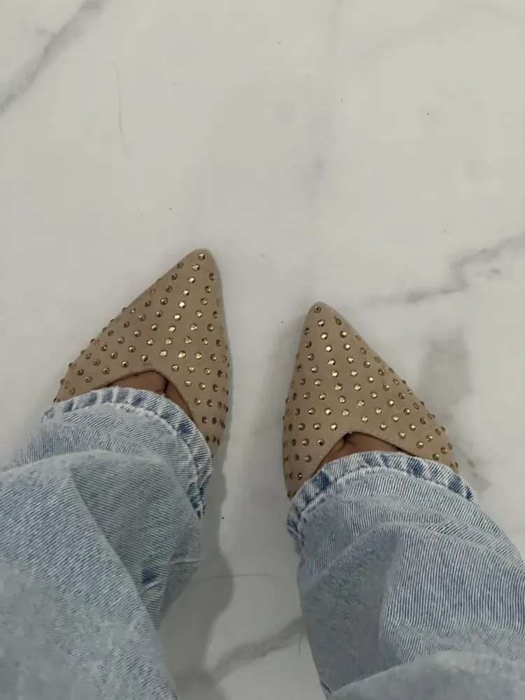 Scarpin bege Stiletto