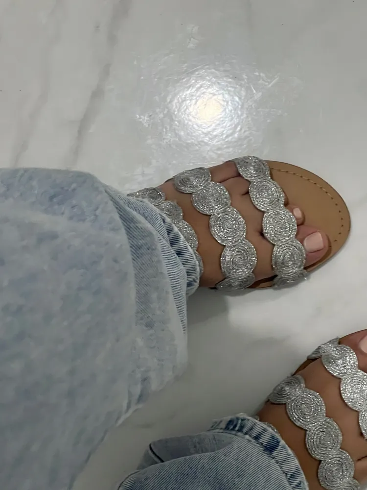 Rasteirinha Arezzo Prata 36