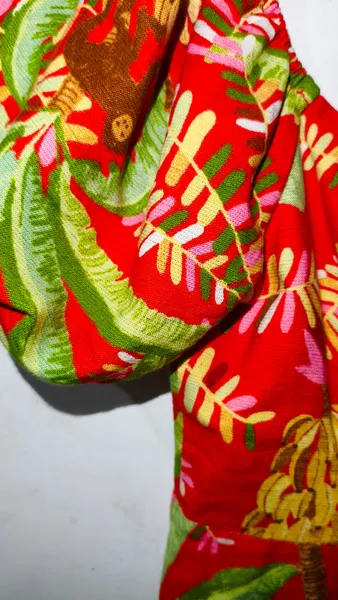 Vestido Estampa Tropical