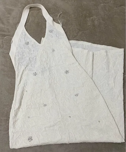 Vestido pedraria Zara