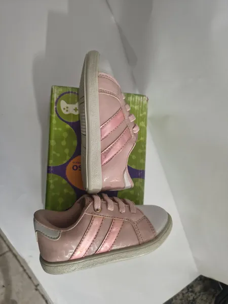 Tênis Infantil Ortopasso Molekinha Rosa  Tam. 23