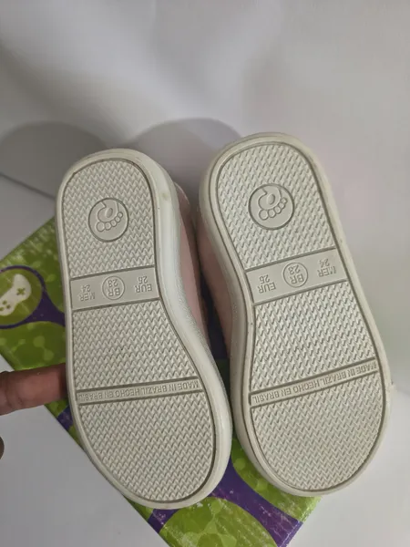 Tênis Infantil Ortopasso Molekinha Rosa  Tam. 23