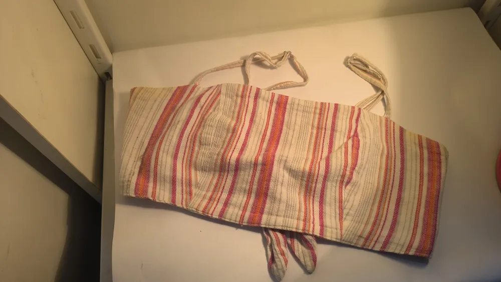Cropped Listrado - Tamanho PP