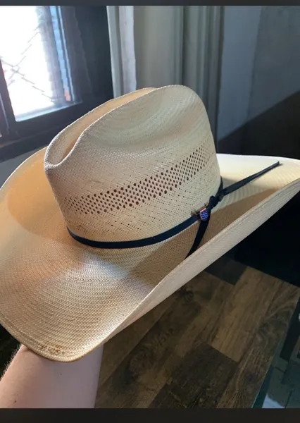 chapeu resistol panamá beje 55 country