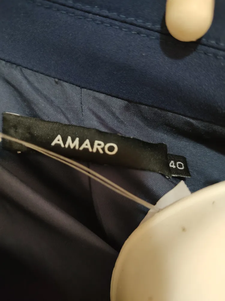 Blazer feminino azul marinho Amaro