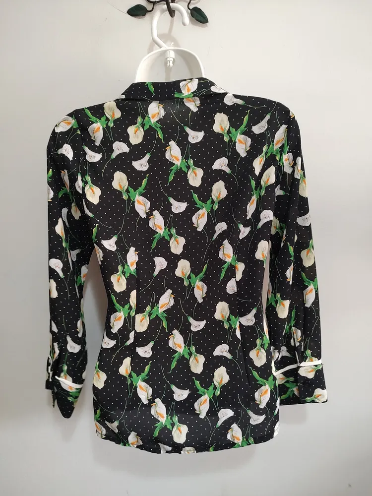 Camisa transpassada Gregory