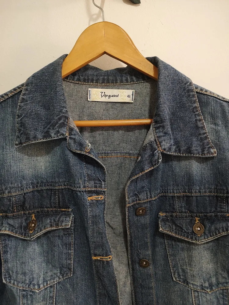 Jaqueta jeans feminina Vanguard