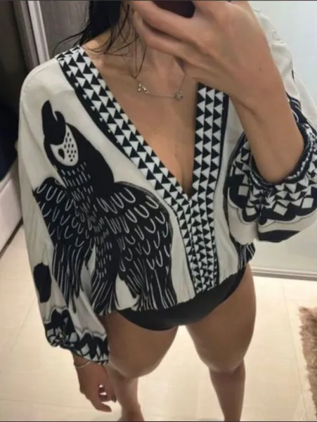 Body feminino Araras Farm
