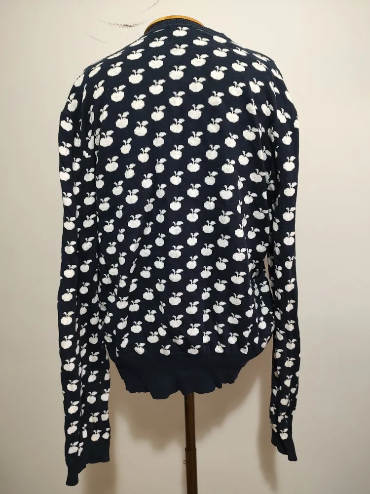 Cardigã feminino Memove maçãs