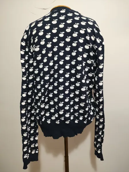 Cardigã feminino Memove maçãs