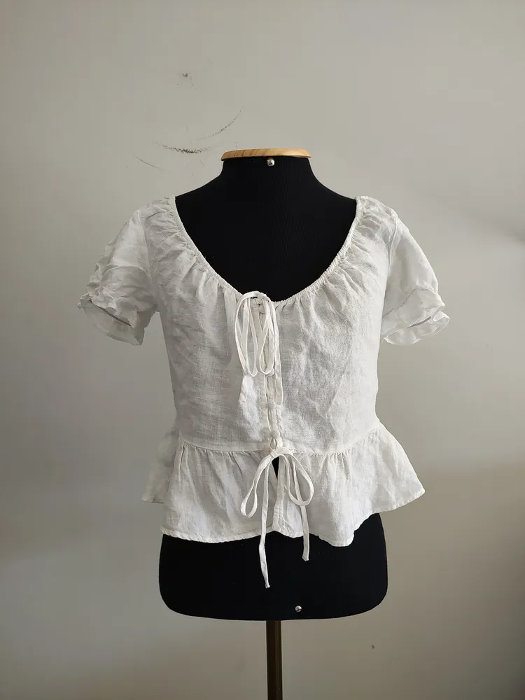 Blusa puro Linho Zara