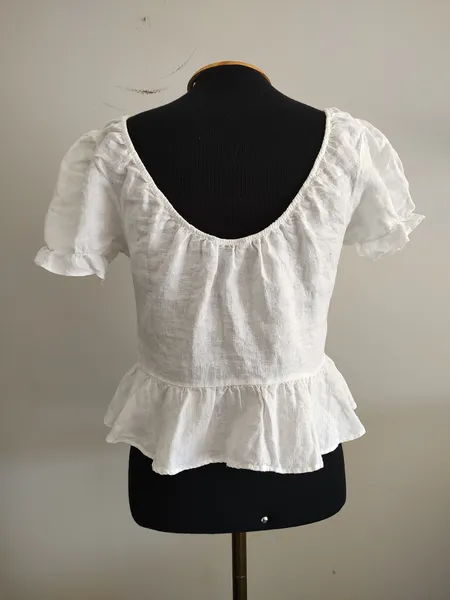 Blusa puro Linho Zara