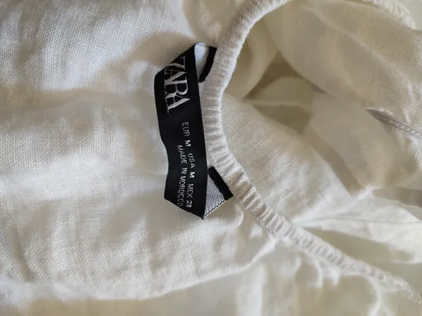 Blusa Zara puro linho
