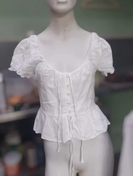 Blusa Zara puro linho