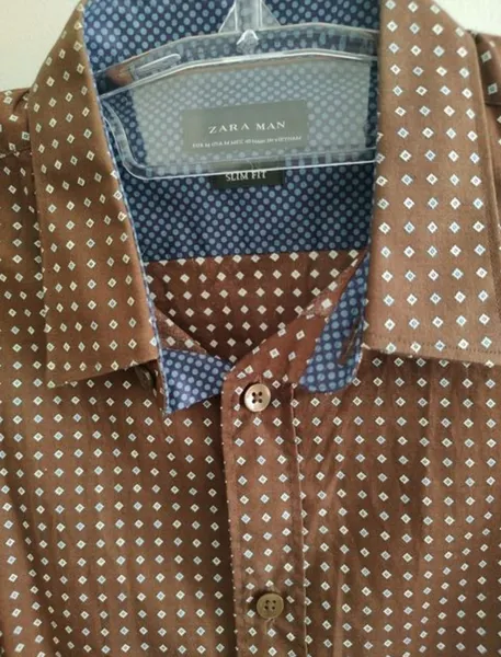 Camisa masculina Zara