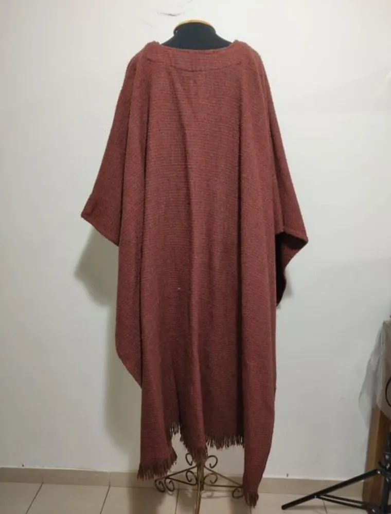 Poncho pura lã dos anos 70/80 Fiateci unissex