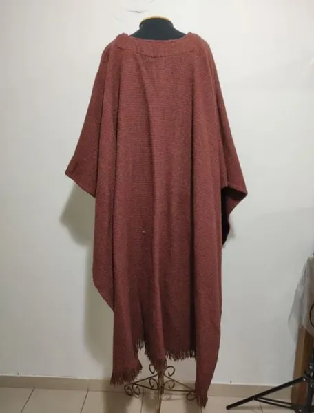 Poncho pura lã dos anos 70/80 Fiateci unissex