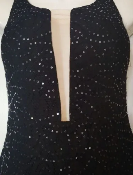 Vestido de festa com paetês Catarina Park