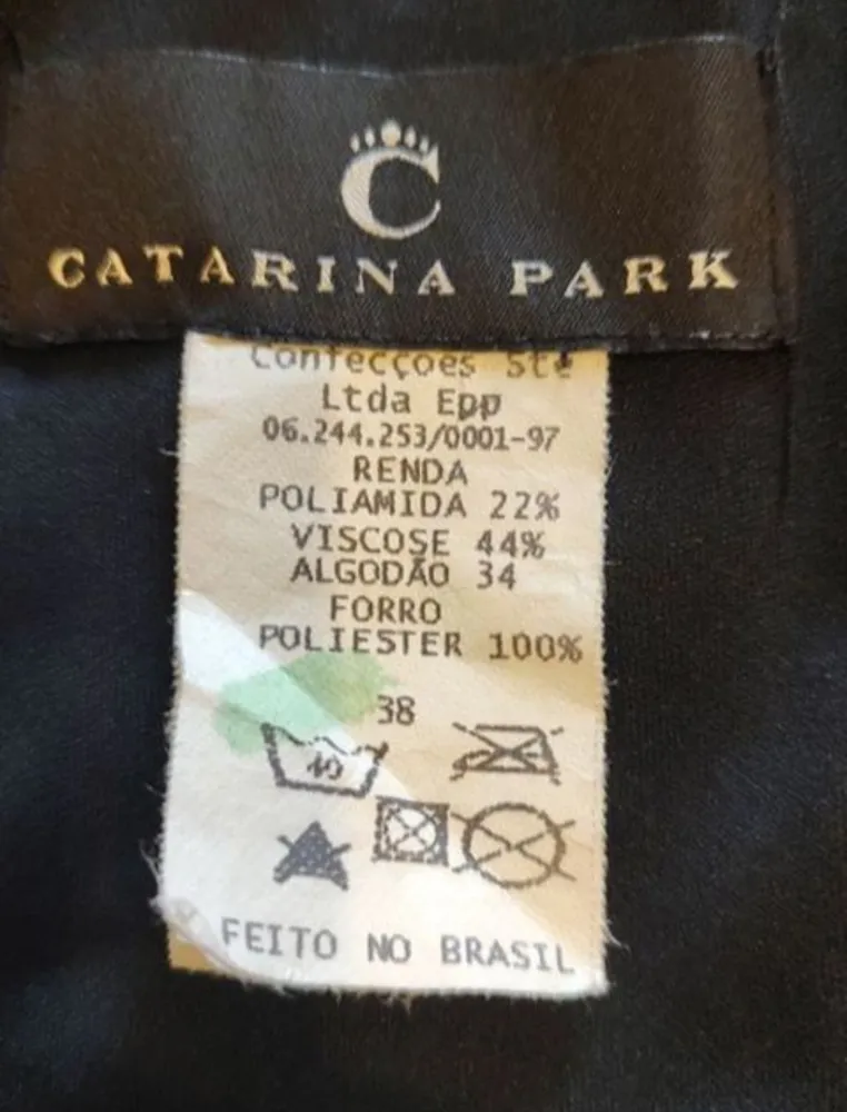 Vestido de festa com paetês Catarina Park