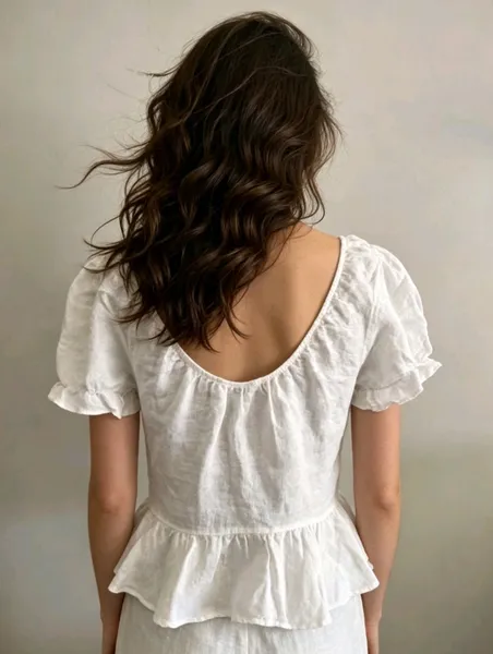 Blusa puro linho Zara