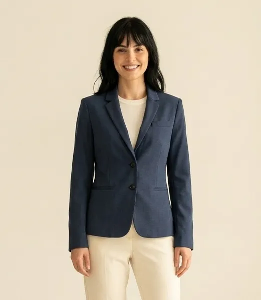 Blazer Amaro azul marinho