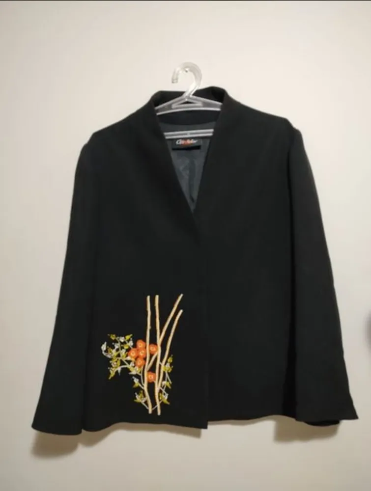 Blazer alta alfaiataria Cleo Aidar