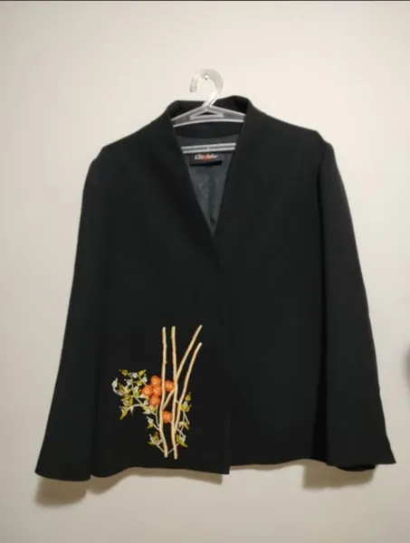 Blazer alta alfaiataria Cleo Aidar