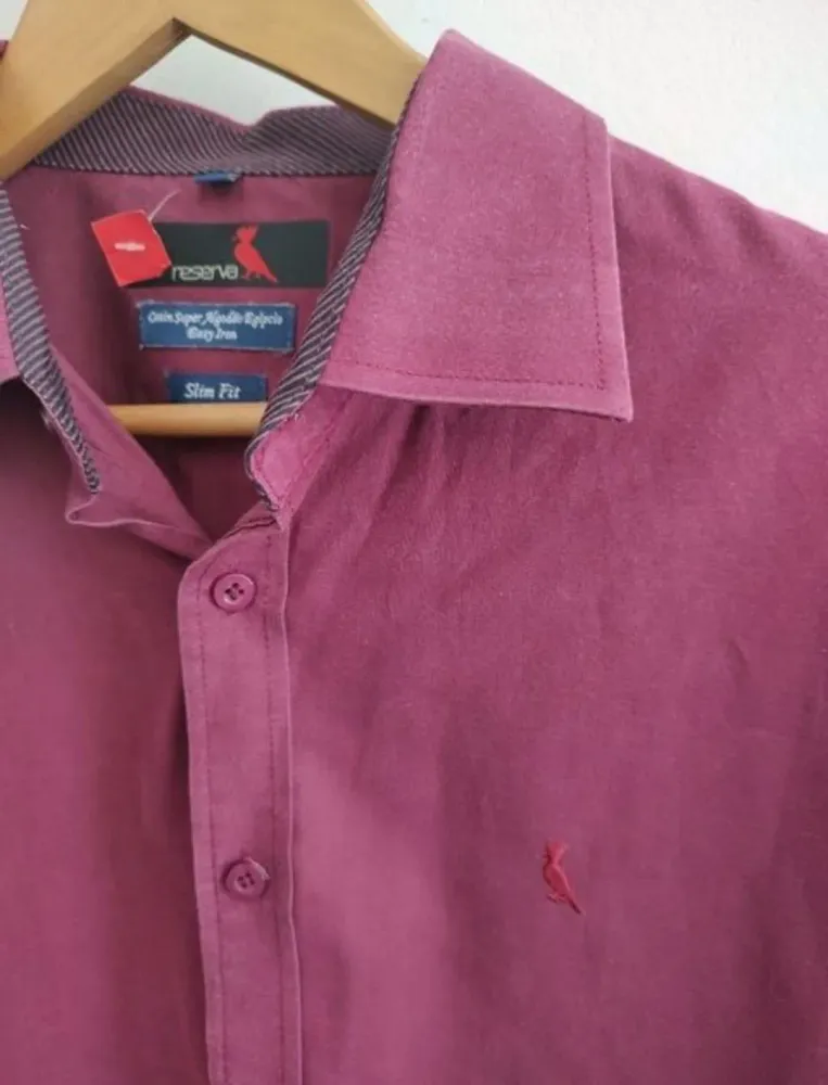 Camisa masculina Reserva Slim Fit