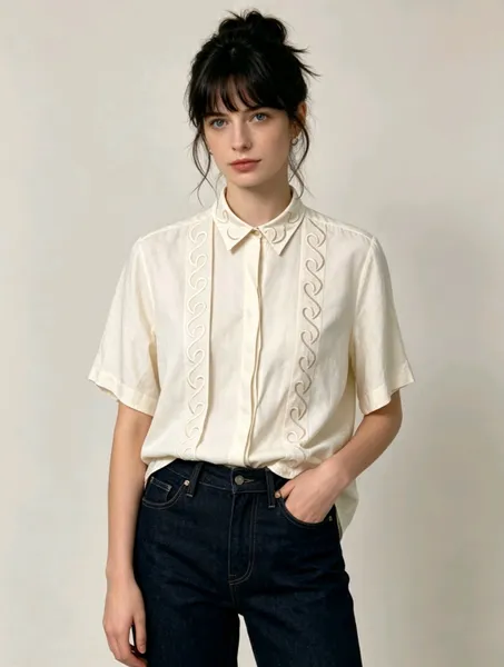 Camisa Vintage Gregory puro linho fama