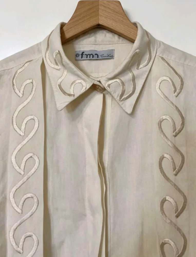 Camisa Vintage Gregory puro linho fama