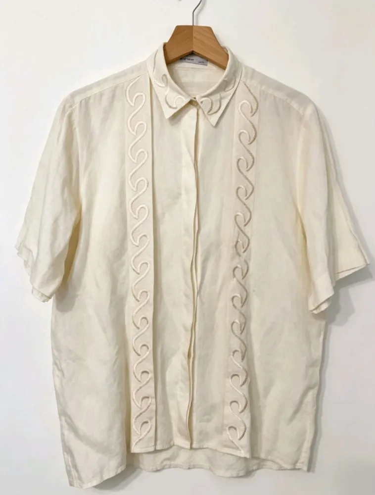 Camisa Vintage Gregory puro linho fama