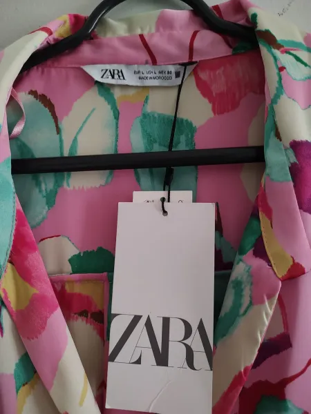 Camisa feminina Zara Nova