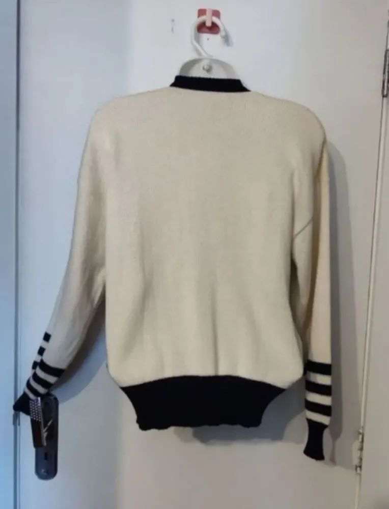 Cardigã vintage feminino