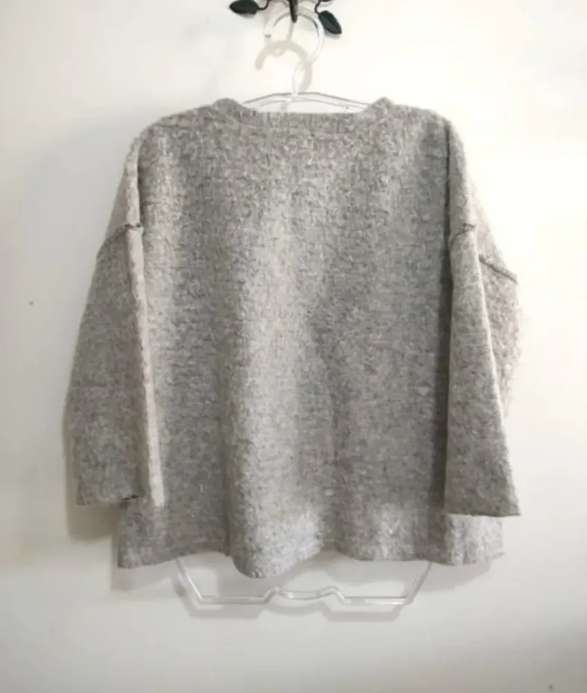 Suéter oversize feminino Zara novo tam. m